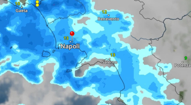 Temporale a Napoli, scatta l'allerta meteo: dove e quando colpirà. Le previsioni dei prossimi giorni