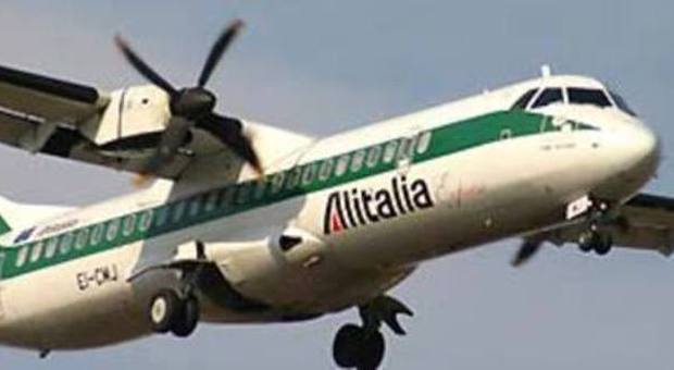 Fumo sull'Atr Alitalia per Pantelleria Atterraggio d'emergenza a Trapani