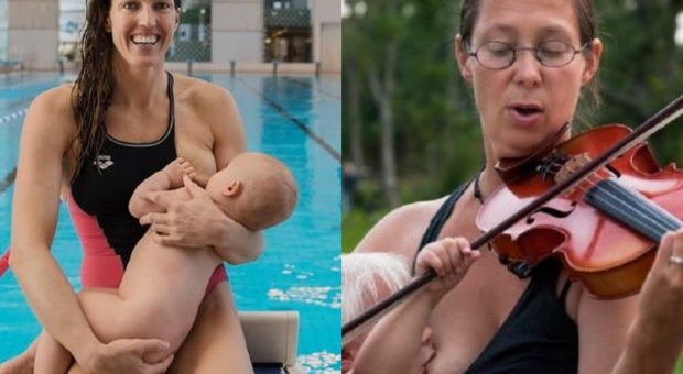 "Il seno invisibile", la campagna della fotografa per promuovere l'allattamento in pubblico