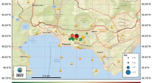Terremoto Napoli, cinque scosse in 20 minuti (la più forte 3.7): sciame sismico nei Campi Flegrei, cosa sta succedendo