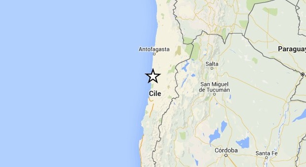 Forte terremoto, panico sulla costa del Cile: magnitudo 6.2