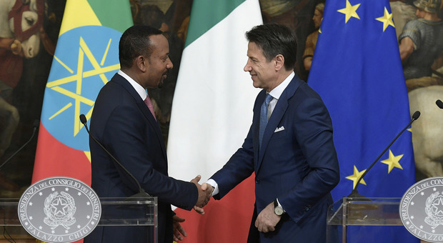Conte incontra il premier dell’Etiopia: pronti a finanziarie infastrutture in Africa
