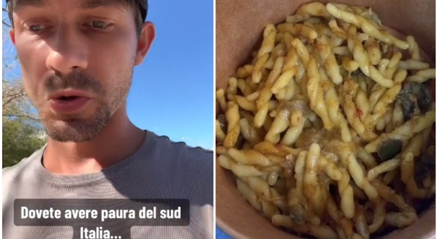 Il tiktoker in viaggio in Puglia: «Non venite qui, è pericoloso, la gente ti offre da mangiare». Il video è virale