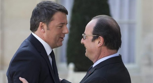 Renzi e Hollande