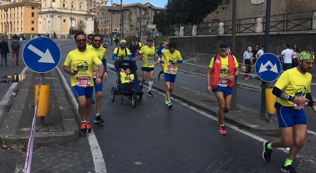 A Roma la maratona del cuore: i Runner's corrono per il piccolo Gabriele