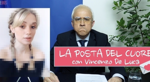 Gennaro Calabrese e Carolina Eminente in La posta del cuore con Vincenzo De Luca