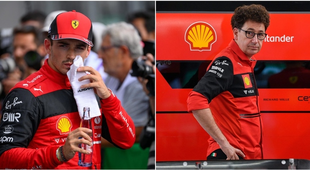 Ferrari, rabbia Leclerc: «Non sono per niente contento». Binotto: «La vettura non ha funzionato»