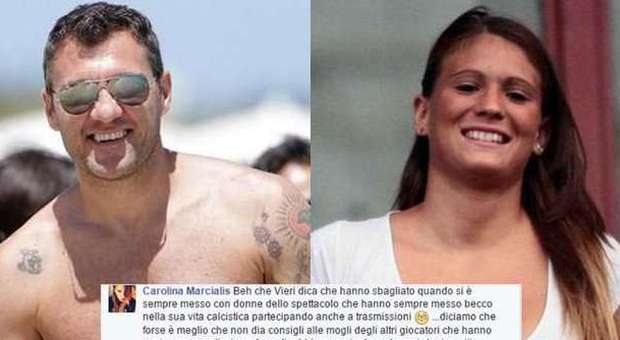 Bobo Vieri, lite furiosa su Facebook ​con la moglie di Cassano