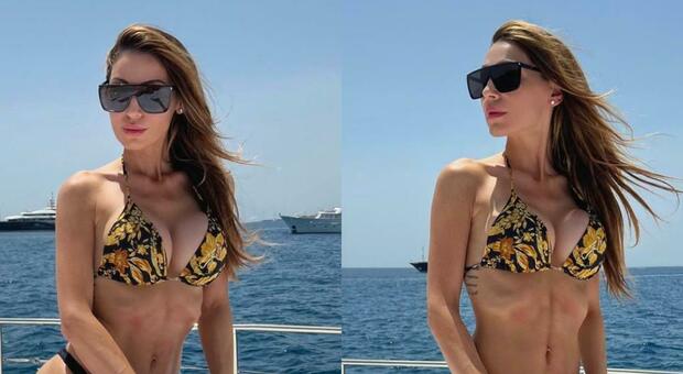 Anna Tatangelo, bikini hot e polemiche: cosa succede
