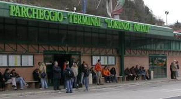 L'Aquila, megaparcheggio di Collemaggio: tunnel di nuovo aperto