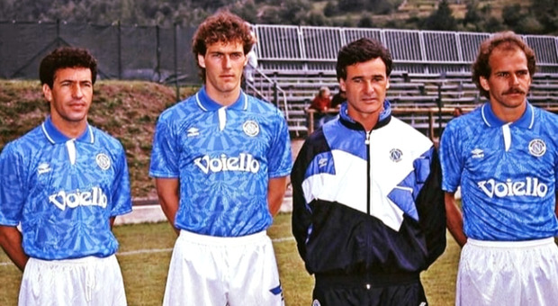 Umbro ha già vestito il Napoli tra il 1991 e il 1994