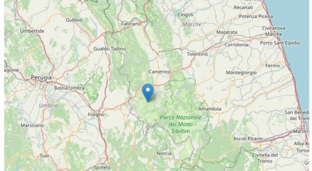 Scossa di terremoto a Monte Cavallo, la terra torna a tremare nelle Marche