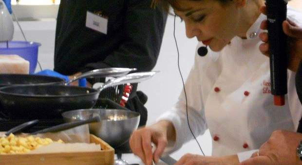 La chef di Latina Nicoletta Lanci alla sfida della Prova del cuoco