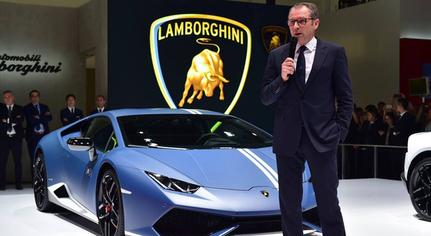 Stefano Domenicali, il nuovo CEO di Lamborghini a Pechino