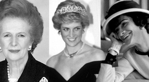 Margaret Thatcher, Lady Diana e Coco Chanel