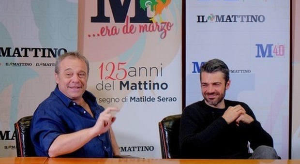 Claudio Amendola e Luca Argentero al Mattino Tv: «Il permesso» è il nostro noir con sentimento