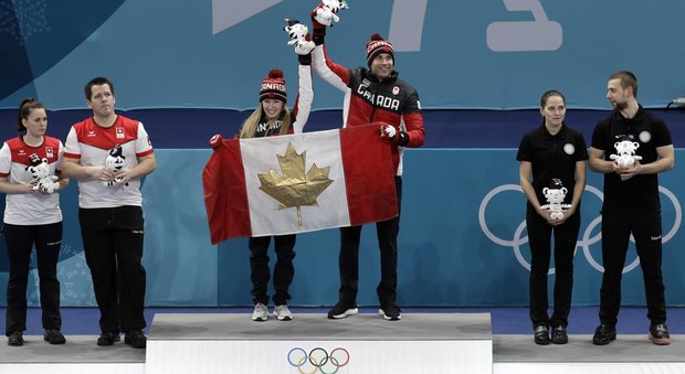 Pyeongchang, al Canada l'oro del curling nel doppio misto