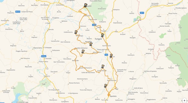 Foligno, il rilancio si fa in bicicletta tra la Fascia Olivata e le colline del Sagrantino lungo i 166 chilometri della “Ciclovia la Francescana”