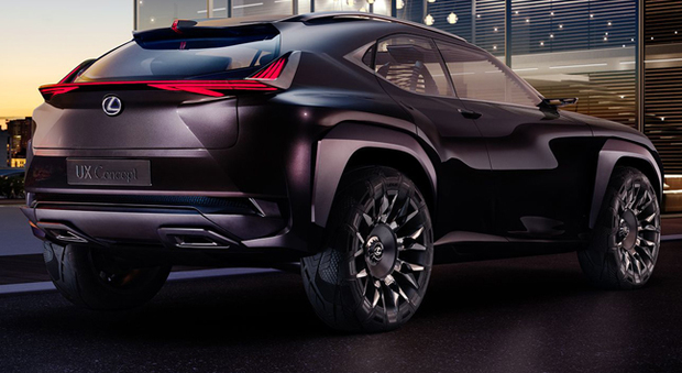 Il concept Lexus UX che verrà presentatao al prossimo salone di Parigi