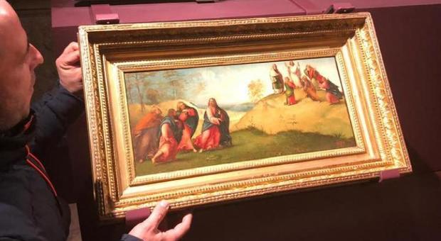 Lorenzo Lotto “ricomposto”: da San Pietroburgo a Recanati fino al 24 marzo il primo dei tre pannelli della «Trasfigurazione di Cristo»