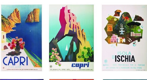L’Amica Geniale 2, i poster storici dell'Agenzia Nazionale del Turismo a Cannes