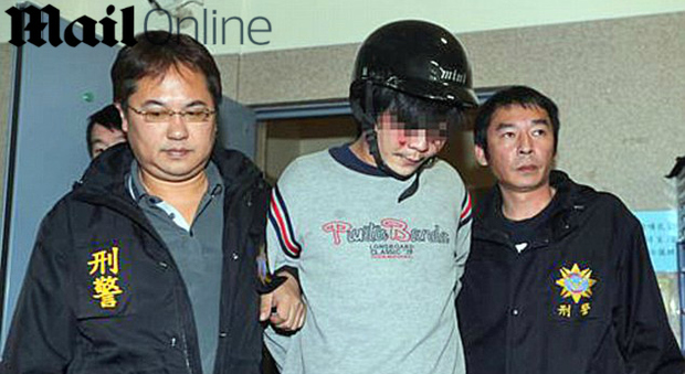 Il killer folle di Taipei (DailyMail)