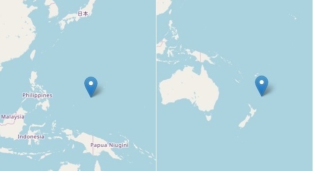 Terremoto, due forti scosse nel Pacifico ma nessuna allerta tsunami