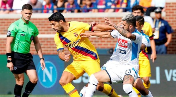 Euro avversari, il Barcellona crolla e Suarez rischia di saltare il Napoli