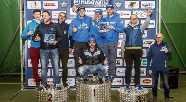Rieti, campionato italiano Enduro Trofeo Husqvarna 2019: Motoclub Ammotora davanti a tutti alla gara di apertura