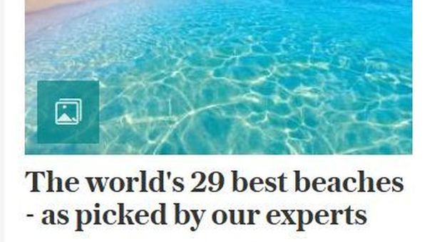 Sorpresa Telegraph: tra Miami e le Havaii, Punta Prosciutto tra le spiagge top al mondo