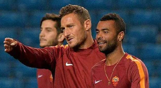 Manchester-Roma, schermaglie su Twitter «Totti neanche stavolta segnerà in Premier»