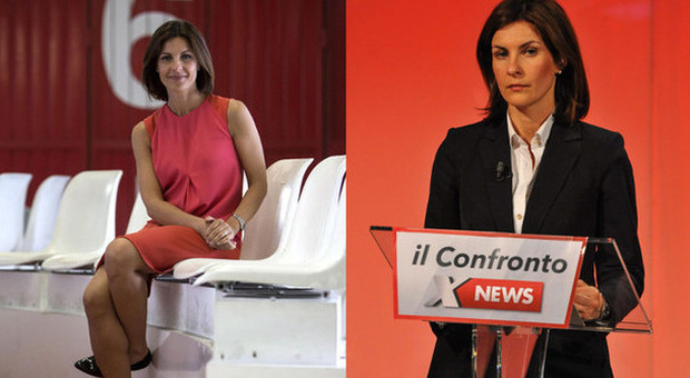 I due look di Alessandra Moretti