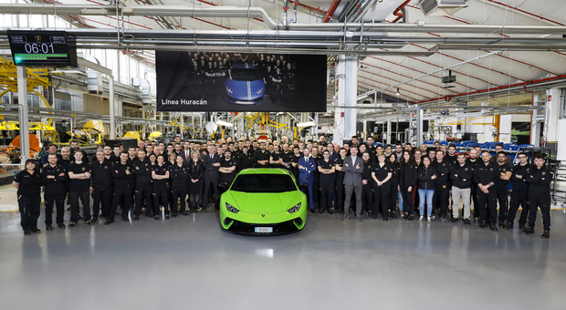 La 10mila/esima Huracán prodotta da Lamborghini