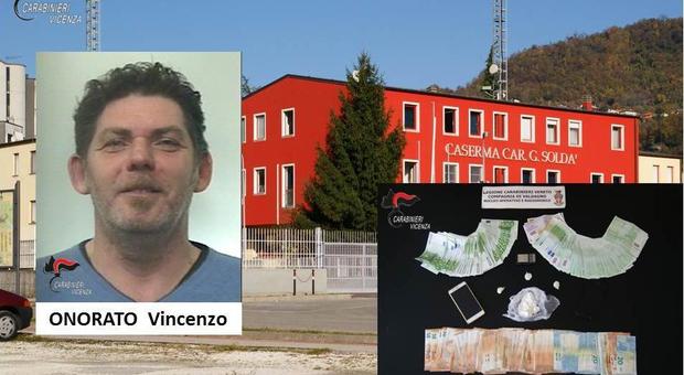 Spacciava ai giovani, arrestato autista: in casa aveva 27 mila euro