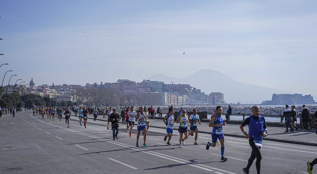 Una immagine dell'ultima edizione della Napoli City Half Marathon