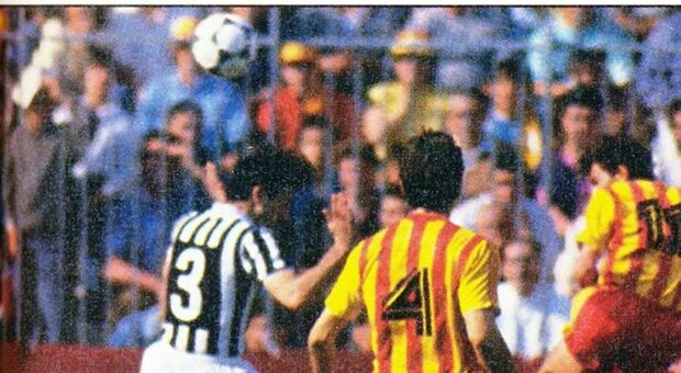Il gol di Moriero alla Juventus del 1989