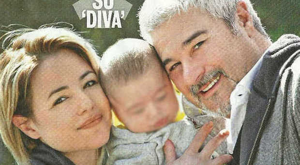Pino Insegno e Alessia Navarro, le foto col figlio Alessandro: "Sono andata in tilt!"