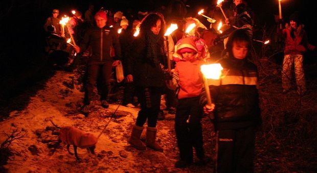 Abruzzo, a Capodanno la montagna si illumina contro l'emigrazione dei giovani