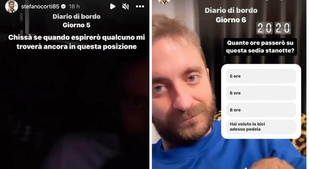 Bianca Atzei, Stefano Corti combatte l'insonnia da neo papà: «Diario di bordo...»