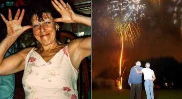 Muore di cancro, il marito mette le ceneri nei ​fuochi d'artificio: "Era quello che voleva"