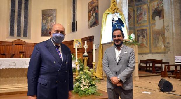 Antonio Cicchetti e Piero Mazzocchetti a Sant'Agostino