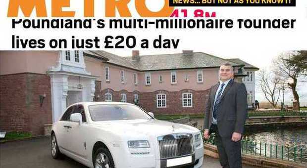 È multimilionario ma vive con pochi euro al giorno: «Ecco cosa dice mia moglie»