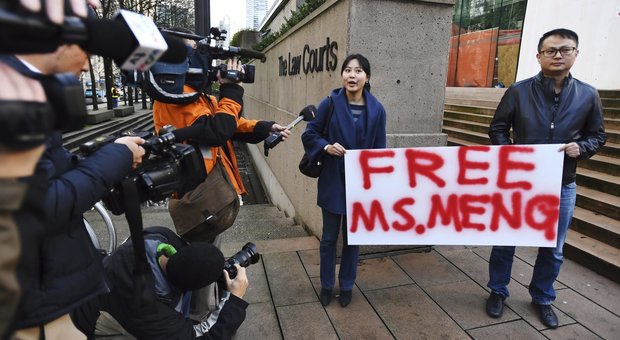 Lady Huawei, Canada concede la libertà su cauzione a Meng Wanzhou