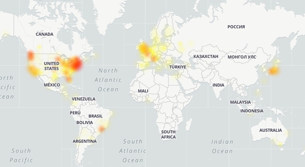 Twitter down, malfunzionamenti in tutto il mondo