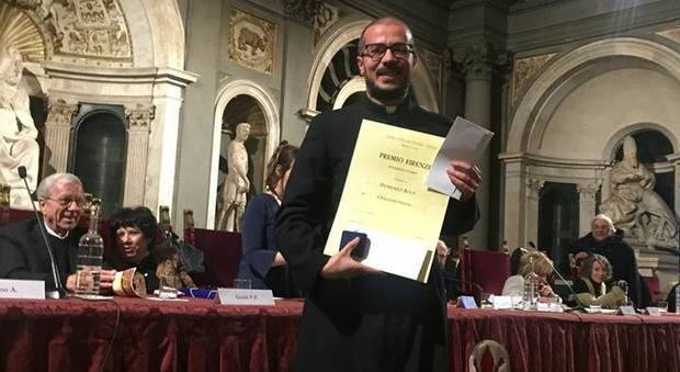 Firenze, Domenico Rosa riceve il Fiorino d'oro Premiato il giornalista e religioso abruzzese