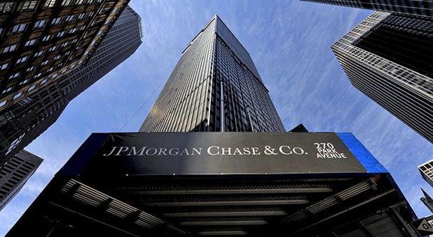 JPMorgan, utile in netto calo nel secondo trimestre
