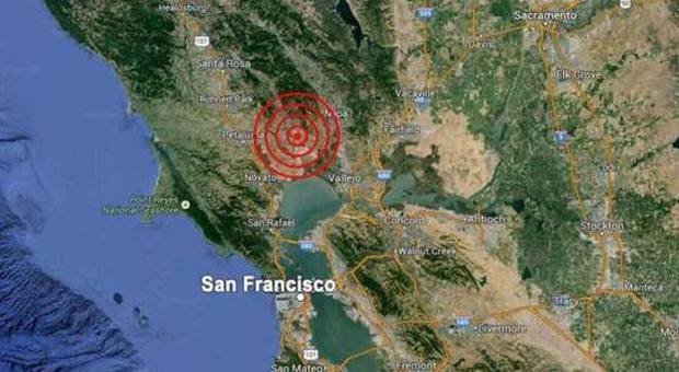 San Francisco, terremoto di magnitudo 6: tanta paura e alcuni danni. Il più forte dal 1989