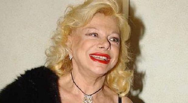L'attrice Sandra Milo L'attrice Sandra Milo