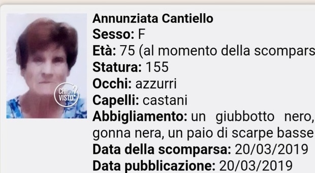Scomparsa nel Casertano, 75enne ritrovata a Grumo Nevano