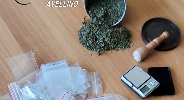 Doppio arresto per droga in Irpinia in due blitz in contemporanea